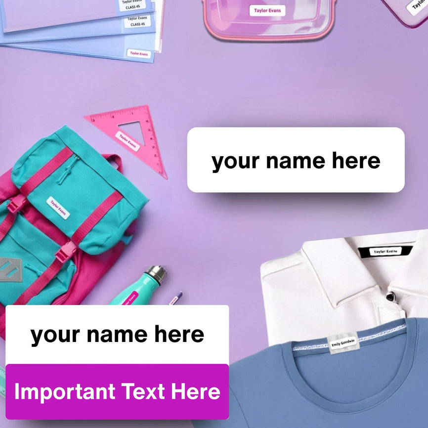 Best Waterproof School Labels That Actually Stick, Stay and Last