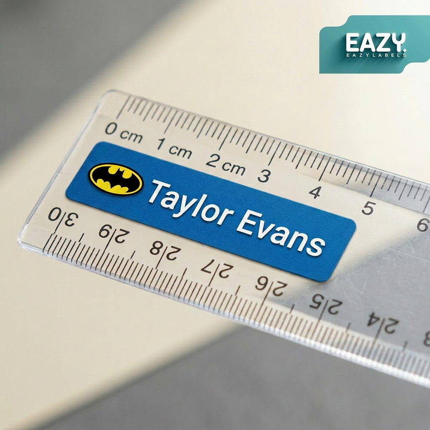 Themed Name Labels Kids Will Love – And Easily Recognise
