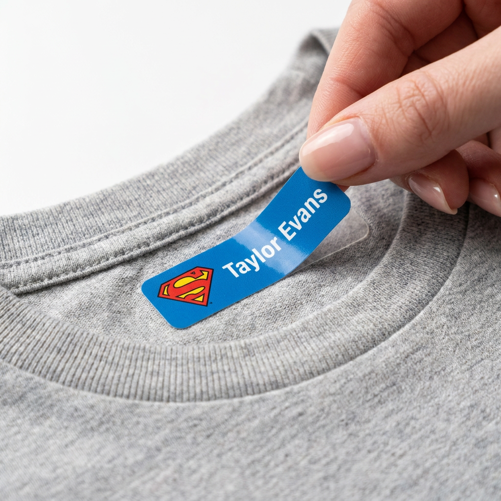 Themed Stick-on Name Labels