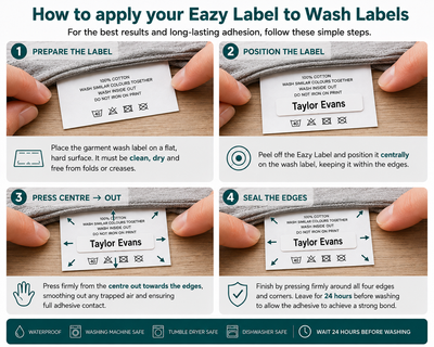 Garment Label Application Guide