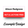 Allergy & Dietary Labels - Large 40mm x 20mm
