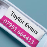 Large Personalised Name Labels - 40mm x 20mm 24 Per Sheet